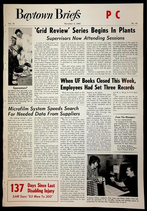 Baytown Briefs (Baytown, Tex.), Vol. 13, No. 43, Ed. 1 Friday, November 5, 1965