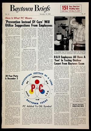 Baytown Briefs (Baytown, Tex.), Vol. 13, No. 45, Ed. 1 Friday, November 19, 1965