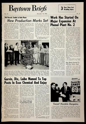Baytown Briefs (Baytown, Tex.), Vol. 13, No. 47, Ed. 1 Friday, December 10, 1965