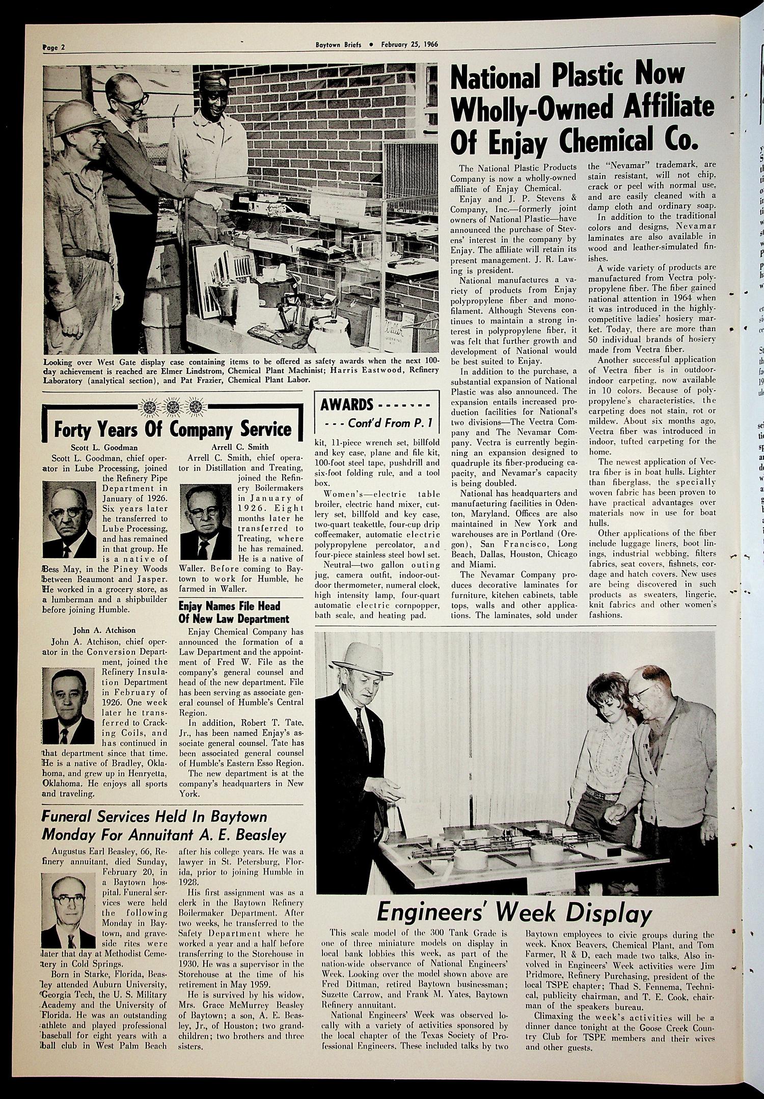 Baytown Briefs (Baytown, Tex.), Vol. 14, No. 08, Ed. 1 Friday, February 25, 1966
                                                
                                                    [Sequence #]: 2 of 4
                                                