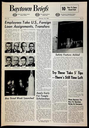 Baytown Briefs (Baytown, Tex.), Vol. 15, No. 06, Ed. 1 Friday, February 10, 1967