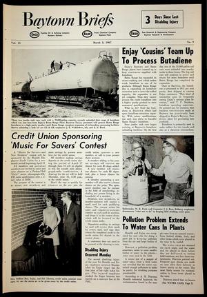 Baytown Briefs (Baytown, Tex.), Vol. 15, No. 09, Ed. 1 Friday, March 3, 1967