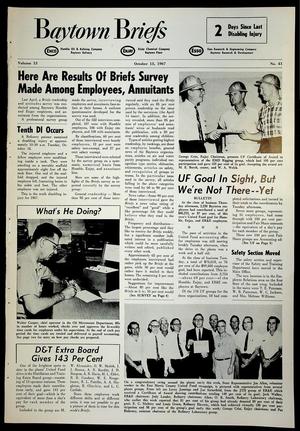 Baytown Briefs (Baytown, Tex.), Vol. 15, No. 41, Ed. 1 Friday, October 13, 1967