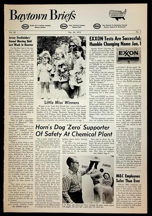 Baytown Briefs (Baytown, Tex.), Vol. 20, No. 05, Ed. 1 Friday, May 26, 1972