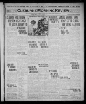 Primary view of object titled 'Cleburne Morning Review (Cleburne, Tex.), Ed. 1 Tuesday, January 4, 1921'.