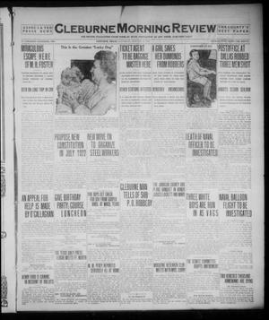 Primary view of object titled 'Cleburne Morning Review (Cleburne, Tex.), Ed. 1 Saturday, January 15, 1921'.