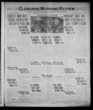 Primary view of object titled 'Cleburne Morning Review (Cleburne, Tex.), Ed. 1 Saturday, January 29, 1921'.