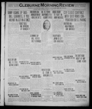 Cleburne Morning Review (Cleburne, Tex.), Ed. 1 Wednesday, February 2, 1921