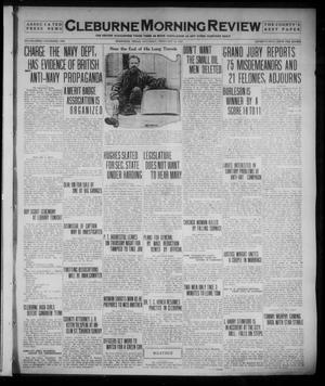 Primary view of object titled 'Cleburne Morning Review (Cleburne, Tex.), Ed. 1 Saturday, February 12, 1921'.