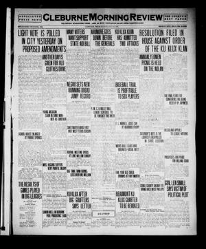 Cleburne Morning Review (Cleburne, Tex.), Ed. 1 Sunday, July 24, 1921