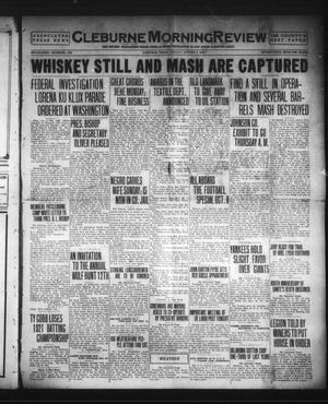 Cleburne Morning Review (Cleburne, Tex.), Ed. 1 Tuesday, October 4, 1921