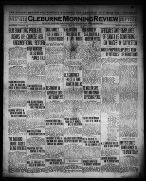 Cleburne Morning Review (Cleburne, Tex.), Ed. 1 Thursday, December 1, 1921