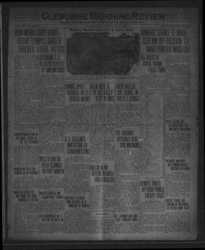 Cleburne Morning Review (Cleburne, Tex.), Ed. 1 Thursday, March 9, 1922