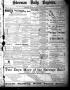 Thumbnail image of item number 1 in: 'Sherman Daily Register (Sherman, Tex.), Vol. 15, No. 128, Ed. 1 Friday, July 13, 1900'.