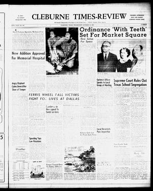 Cleburne Times-Review (Cleburne, Tex.), Vol. 50, No. 287, Ed. 1 Wednesday, October 12, 1955