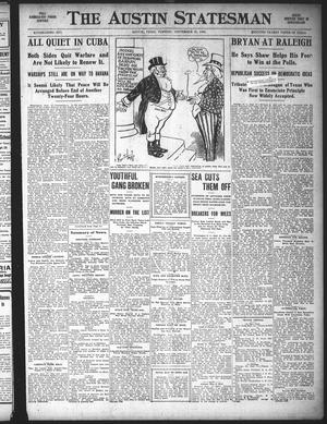 Primary view of object titled 'The Austin Statesman (Austin, Tex.), Ed. 1 Tuesday, September 18, 1906'.