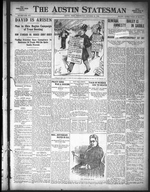 The Austin Statesman (Austin, Tex.), Ed. 1 Wednesday, October 10, 1906