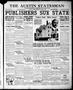 Thumbnail image of item number 1 in: 'The Austin Statesman (Austin, Tex.), Vol. 51, No. 355, Ed. 1 Monday, June 4, 1923'.