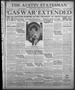 Newspaper: The Austin Statesman (Austin, Tex.), Vol. 52, No. 64, Ed. 1 Tuesday, …