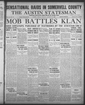 The Austin Statesman (Austin, Tex.), Vol. 52, No. 76, Ed. 1 Sunday, August 26, 1923