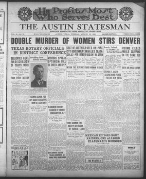 Primary view of object titled 'The Austin Statesman (Austin, Tex.), Vol. 52, No. 78, Ed. 1 Tuesday, August 28, 1923'.