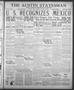Thumbnail image of item number 1 in: 'The Austin Statesman (Austin, Tex.), Vol. 52, No. 81, Ed. 1 Friday, August 31, 1923'.