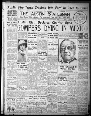 The Austin Statesman (Austin, Tex.), Vol. 53, No. 176, Ed. 1 Thursday, December 11, 1924