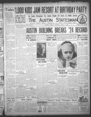 The Austin Statesman (Austin, Tex.), Vol. 55, No. 3, Ed. 1 Tuesday, July 7, 1925