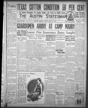 The Austin Statesman (Austin, Tex.), Vol. 55, No. 20, Ed. 1 Friday, July 24, 1925