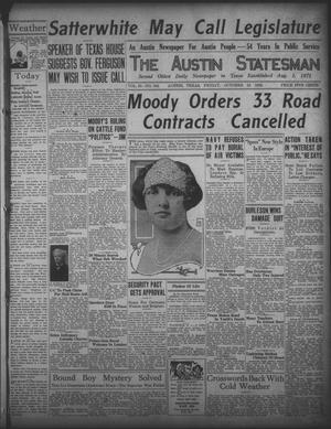 The Austin Statesman (Austin, Tex.), Vol. 55, No. 104, Ed. 1 Friday, October 16, 1925
