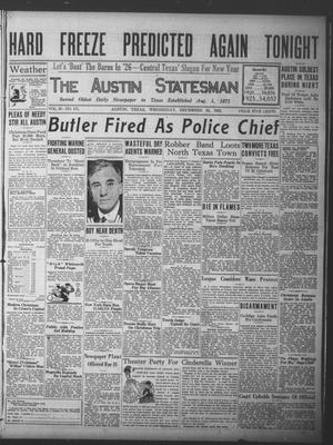The Austin Statesman (Austin, Tex.), Vol. 55, No. 171, Ed. 1 Wednesday, December 23, 1925