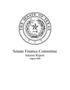 Report: Senate finance committee interim report
