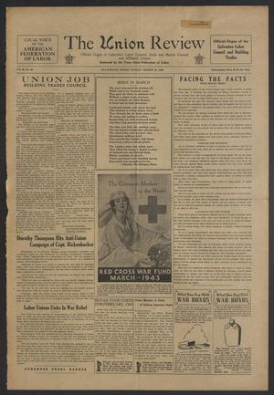 The Union Review (Galveston, Tex.), Vol. 23, No. 48, Ed. 1 Friday, March 19, 1943