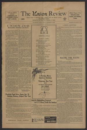 The Union Review (Galveston, Tex.), Vol. 24, No. 36, Ed. 1 Friday, December 24, 1943