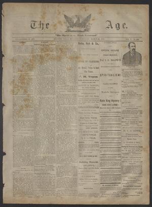 The Age. (Houston, Tex.), Vol. 5, No. 236, Ed. 1 Wednesday, March 29, 1876