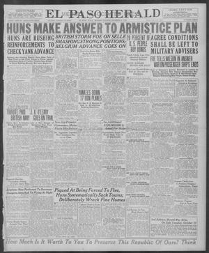 El Paso Herald (El Paso, Tex.), Ed. 1, Monday, October 21, 1918