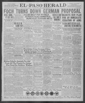 El Paso Herald (El Paso, Tex.), Ed. 1, Friday, November 8, 1918