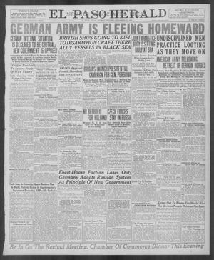 El Paso Herald (El Paso, Tex.), Ed. 1, Monday, November 25, 1918