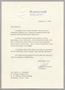 Letter: [Letter from Clifford C. Nelson to Harris L. Kempner, February 3, 196…