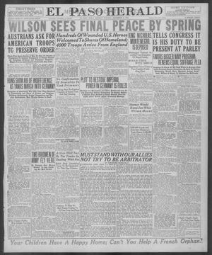 El Paso Herald (El Paso, Tex.), Ed. 1, Monday, December 2, 1918