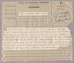 Thumbnail image of item number 1 in: '[Telegram from Kempner, July 2, 1949]'.