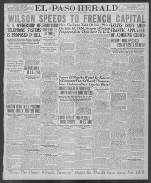 El Paso Herald (El Paso, Tex.), Ed. 1, Friday, December 13, 1918
