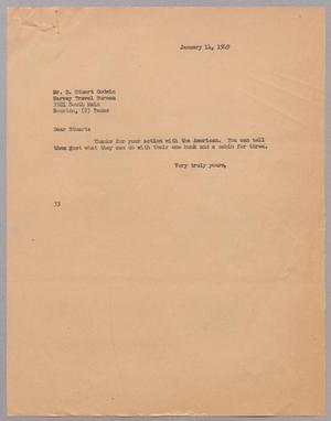[Letter from Harris Leon Kempner to D. Stuart Godwin, January 14, 1949]