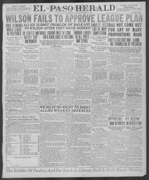 El Paso Herald (El Paso, Tex.), Ed. 1, Wednesday, December 18, 1918