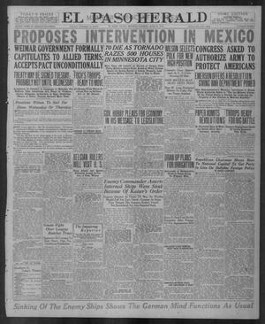 El Paso Herald (El Paso, Tex.), Ed. 1, Monday, June 23, 1919
