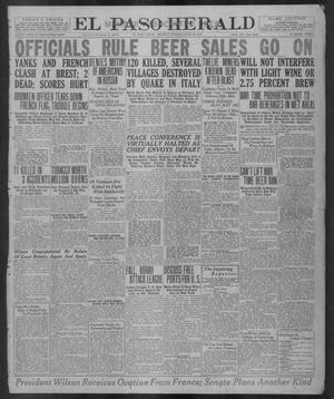 El Paso Herald (El Paso, Tex.), Ed. 1, Monday, June 30, 1919