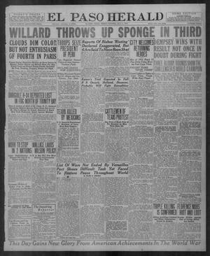 El Paso Herald (El Paso, Tex.), Ed. 1, Friday, July 4, 1919
