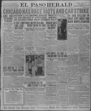 Primary view of El Paso Herald (El Paso, Tex.), Ed. 1, Tuesday, July 29, 1919