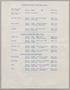 Primary view of [Letter listing flights, 1959]