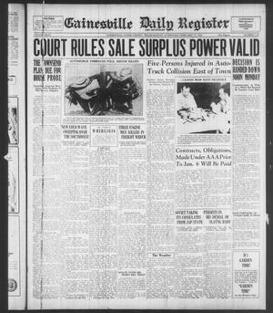 Gainesville Daily Register and Messenger (Gainesville, Tex.), Vol. 46, No. 146, Ed. 1 Monday, February 17, 1936